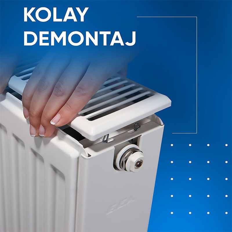 E.C.A. PKKP Tip 22 600x800 Nem Alma Hazneli Panel Radyatör E.C.A. PKKP Tip 22 600x800 Nem Alma Hazneli Panel Radyatör